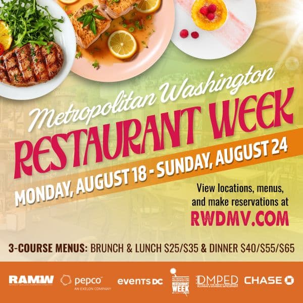 Summer Restaurant Week Brings the Eats August 18 - 24.