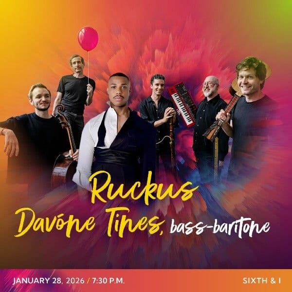 Experience Revolutionary Music with Ruckus & Davóne Tines