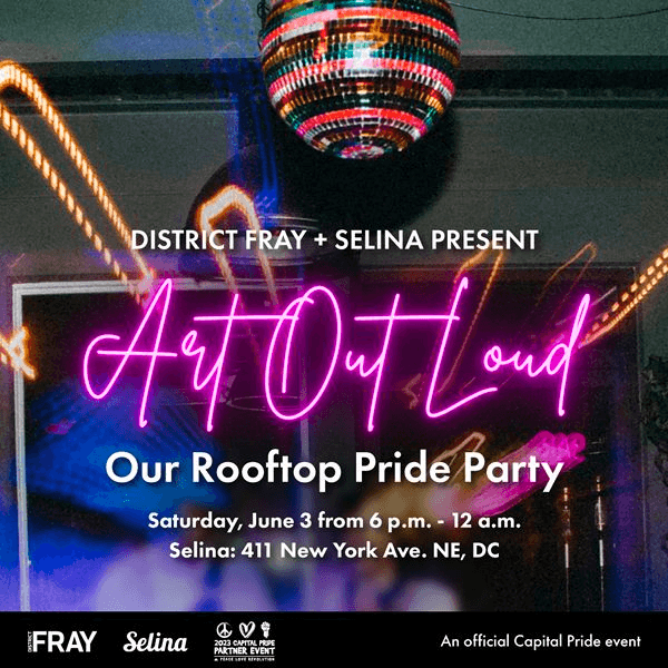 ART OUT LOUD: A Rooftop Pride Party
