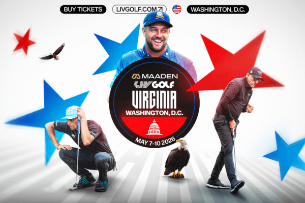 Display ad for LIV Golf; May 7-10, 2026