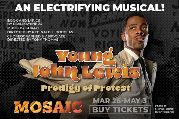 Display ad for Young John Lewis; March 26 - May 3