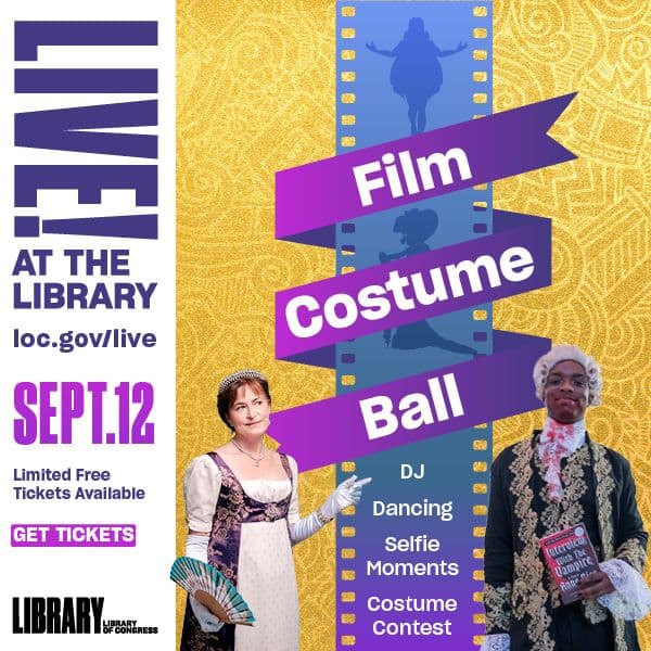 Library of Congress Ticket Lottery Now Open!
