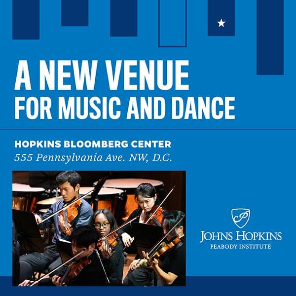 Peabody Conservatory Presents Free Concerts in Washington, DC