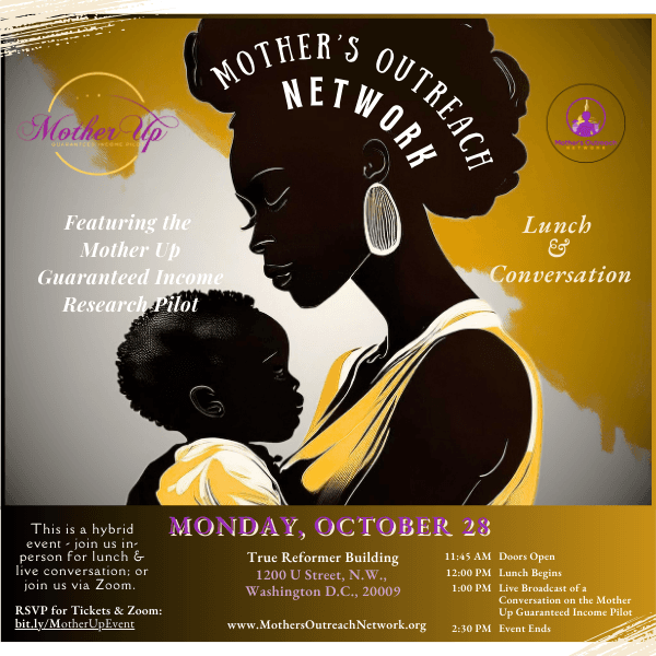 Join Mother’s Outreach Network Lunch & Conversation