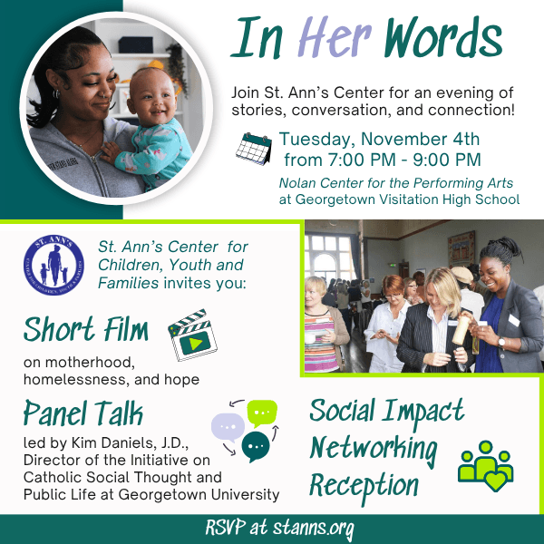 Experience “In Her Words” on November 4!