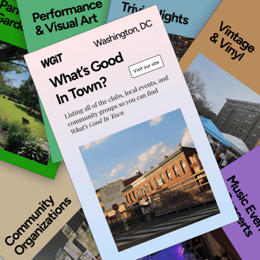 Where Locals Share What’s Good in D.C.