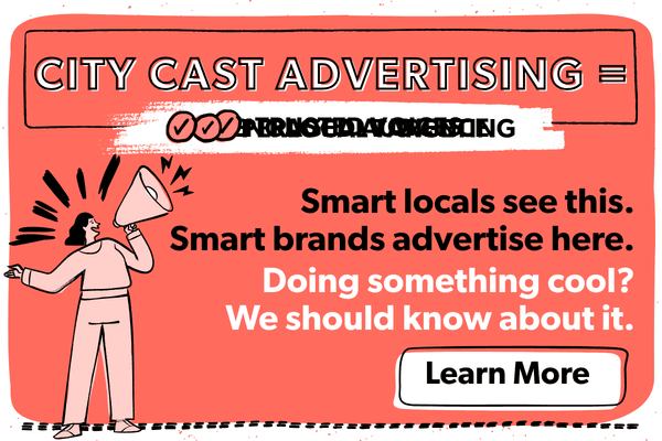 Display ad for City Cast DC Advertising; Trusted Voices