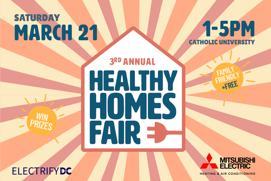 Display ad for Healthy Homes Fair; March 21, 1-5pm