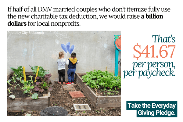 Display ad for SPUR Local; take the everyday giving pledge