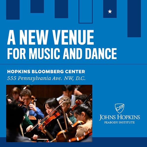 Peabody Conservatory Presents Free DC Concerts this Spring