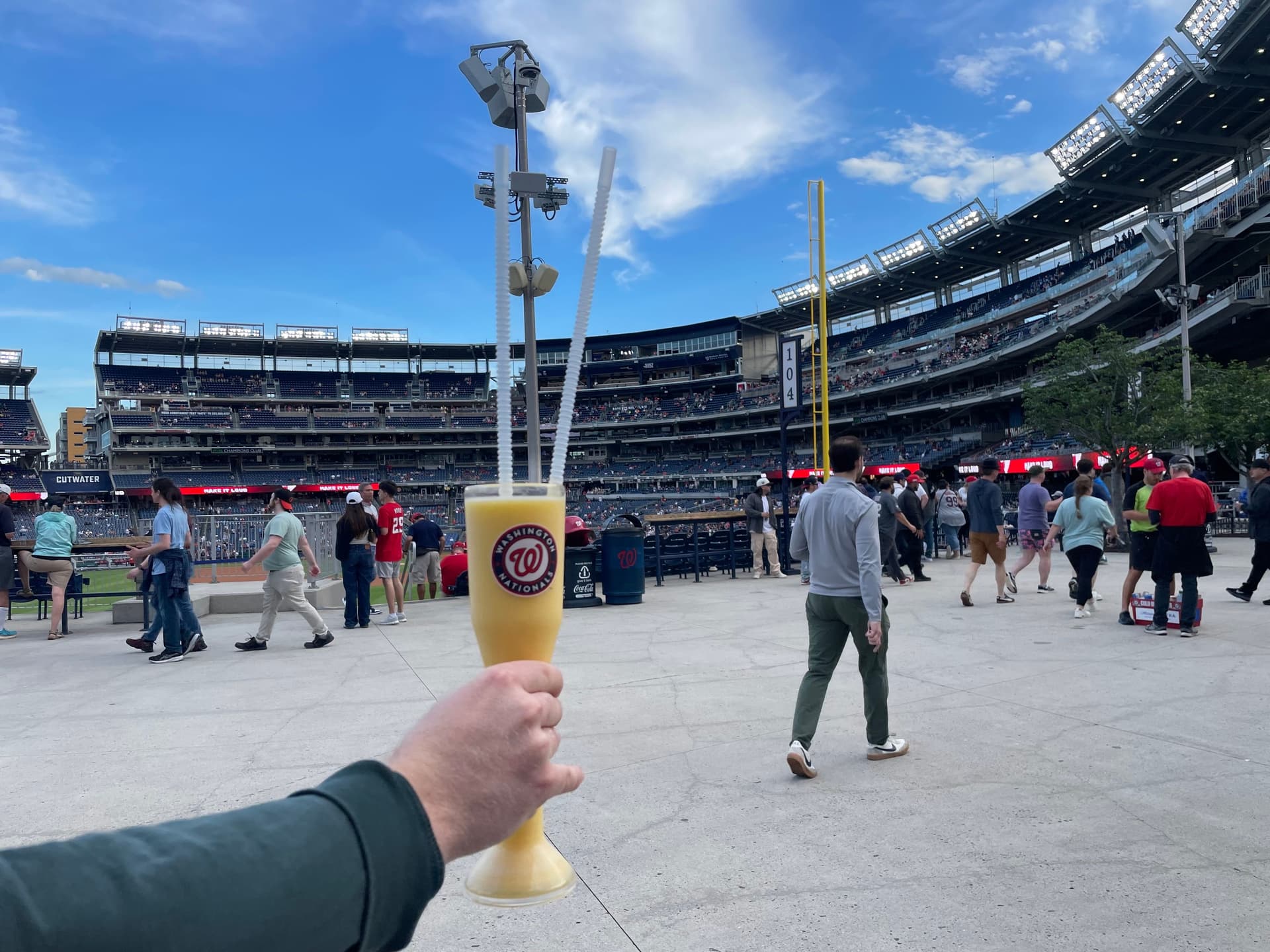 Nats Park 2025 Food Vendors Ranked