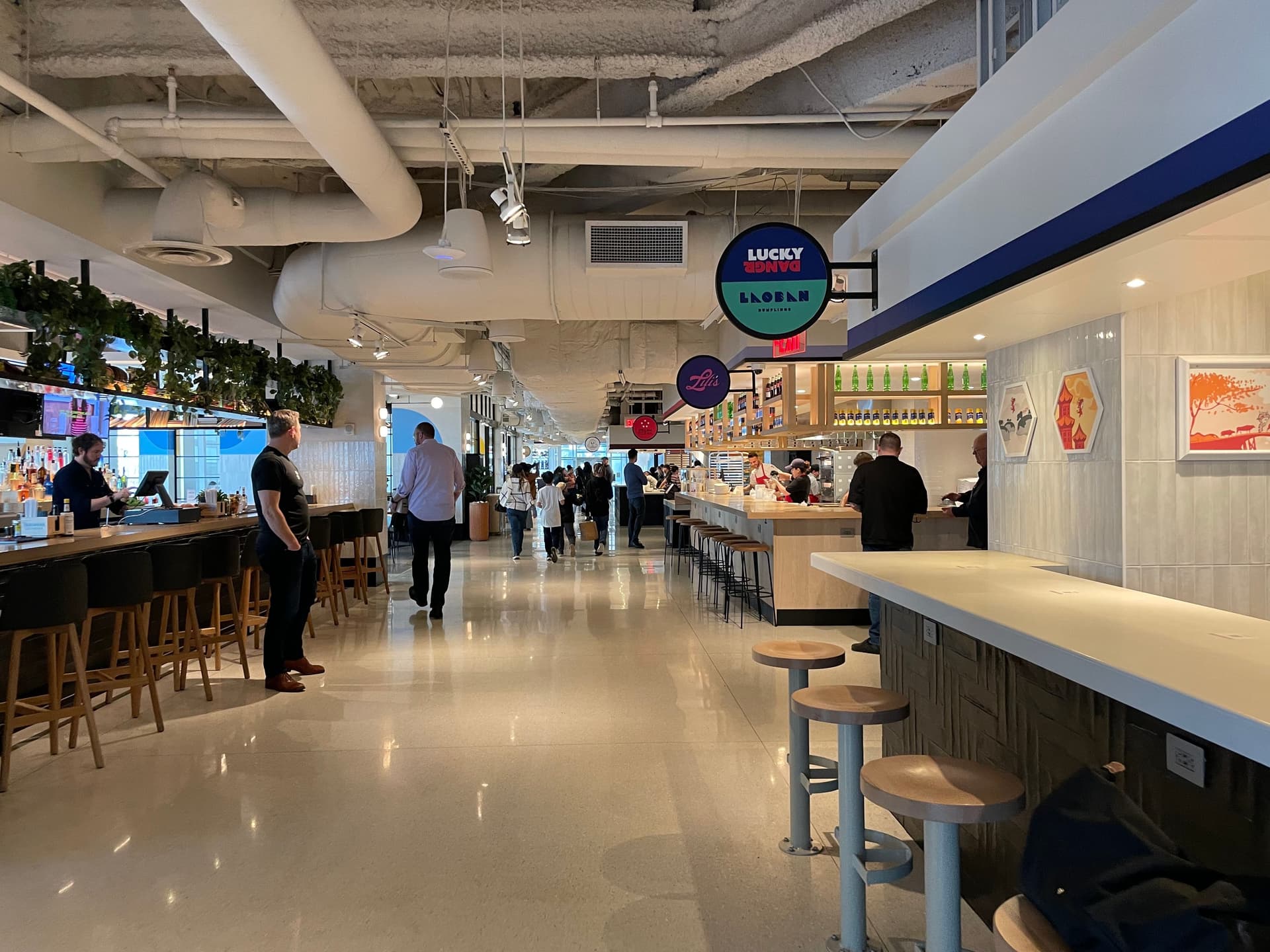 Inside Rosslyn’s New Food Hall, UPSIDE on Moore