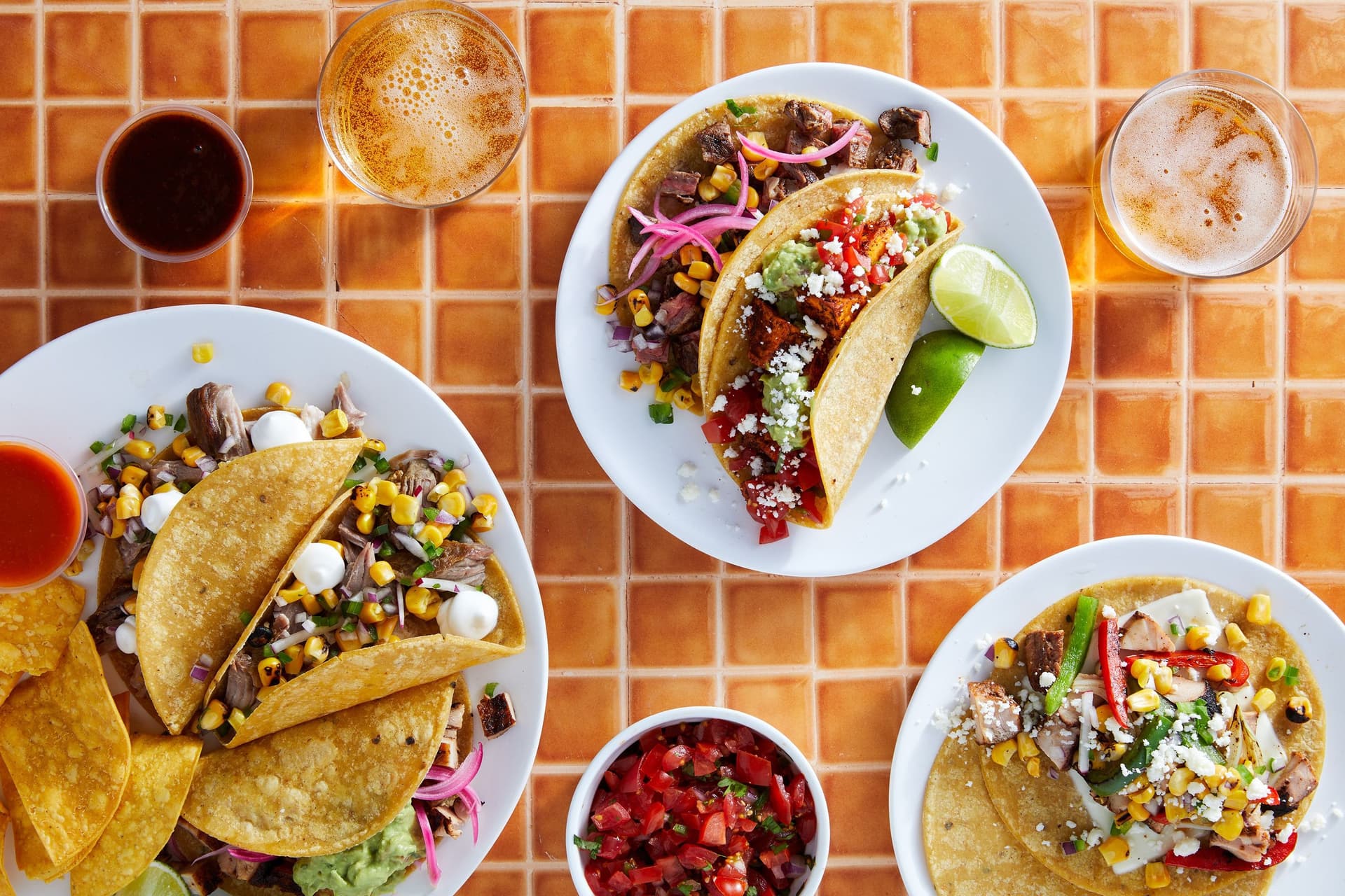 Tacos at Dos Toros.
