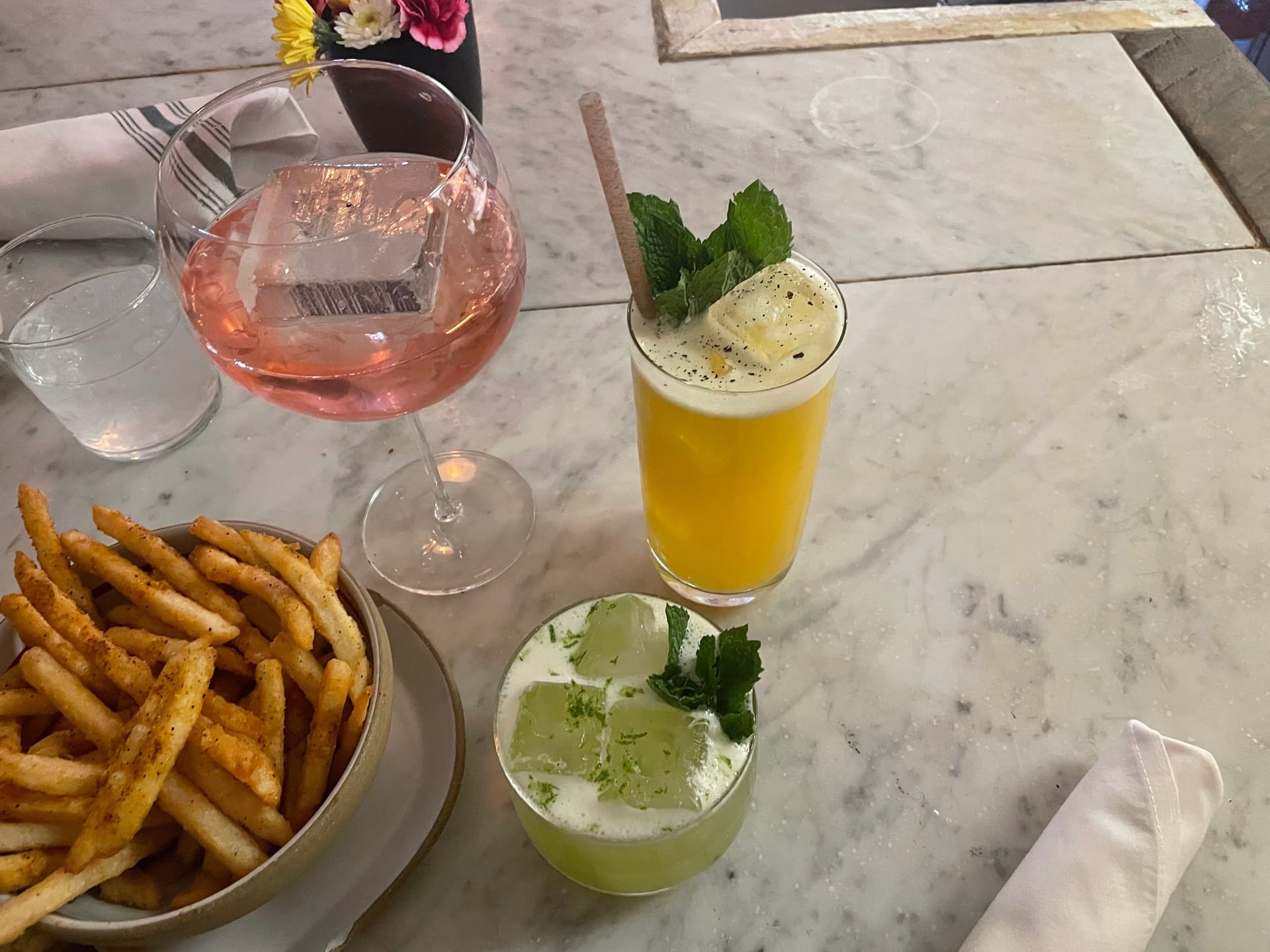 Cocktails at Residents Café