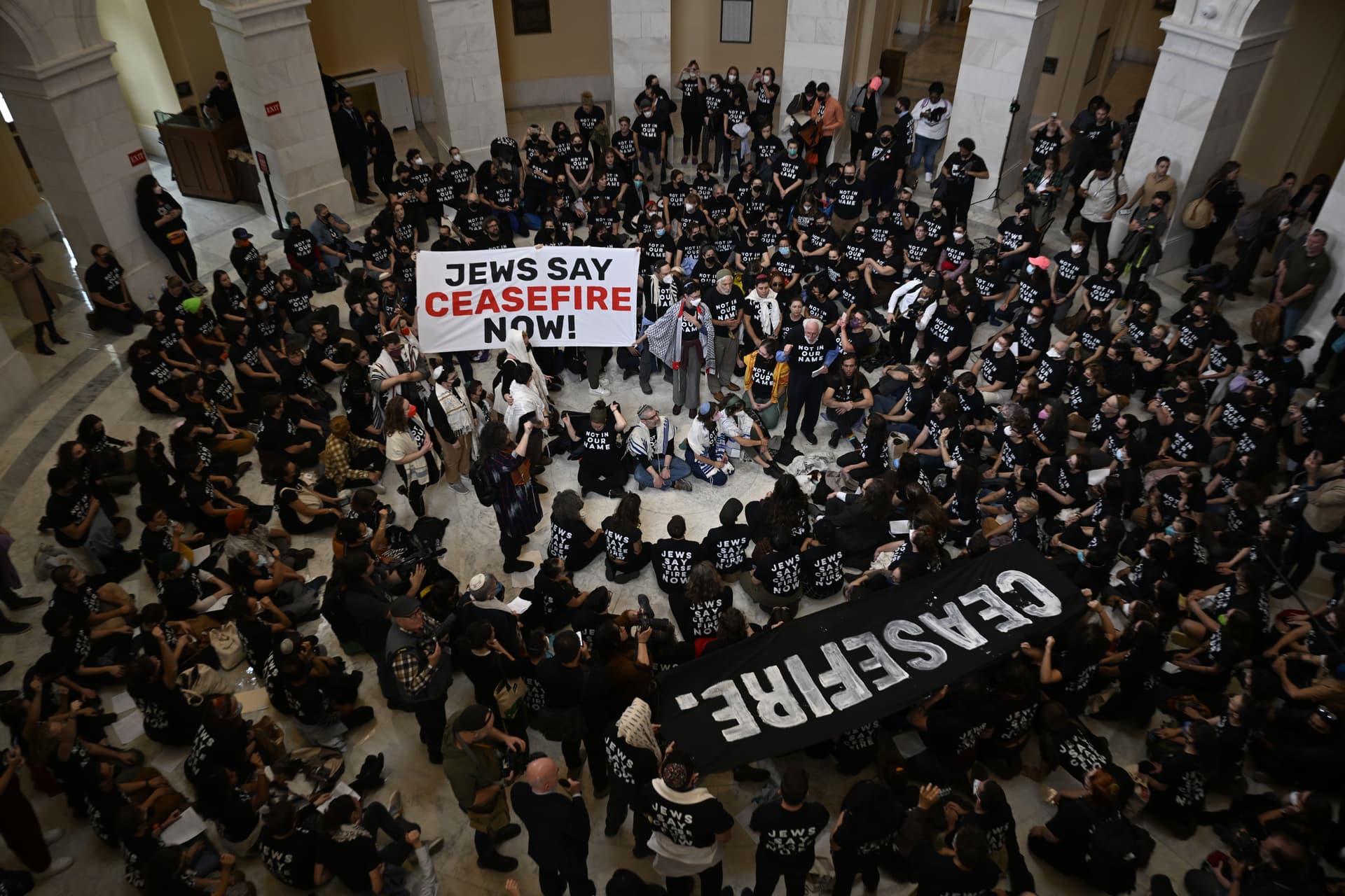 Jewish activists occupy Cannon House Office Building