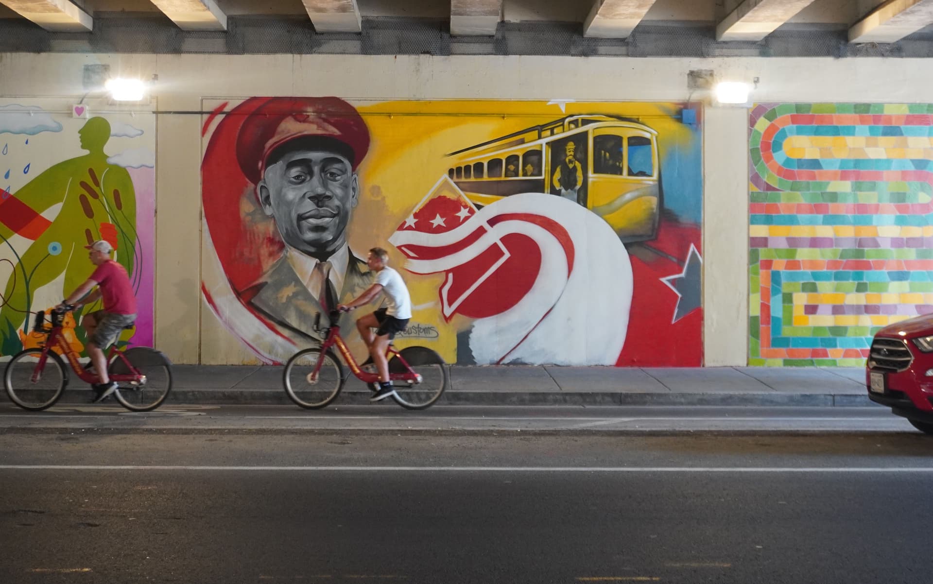Gallery of Southwest in the 4th Street underpass.