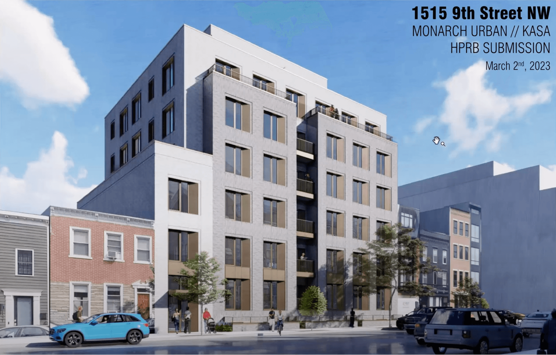 Proposed condo development at 1515 Ninth Street NW