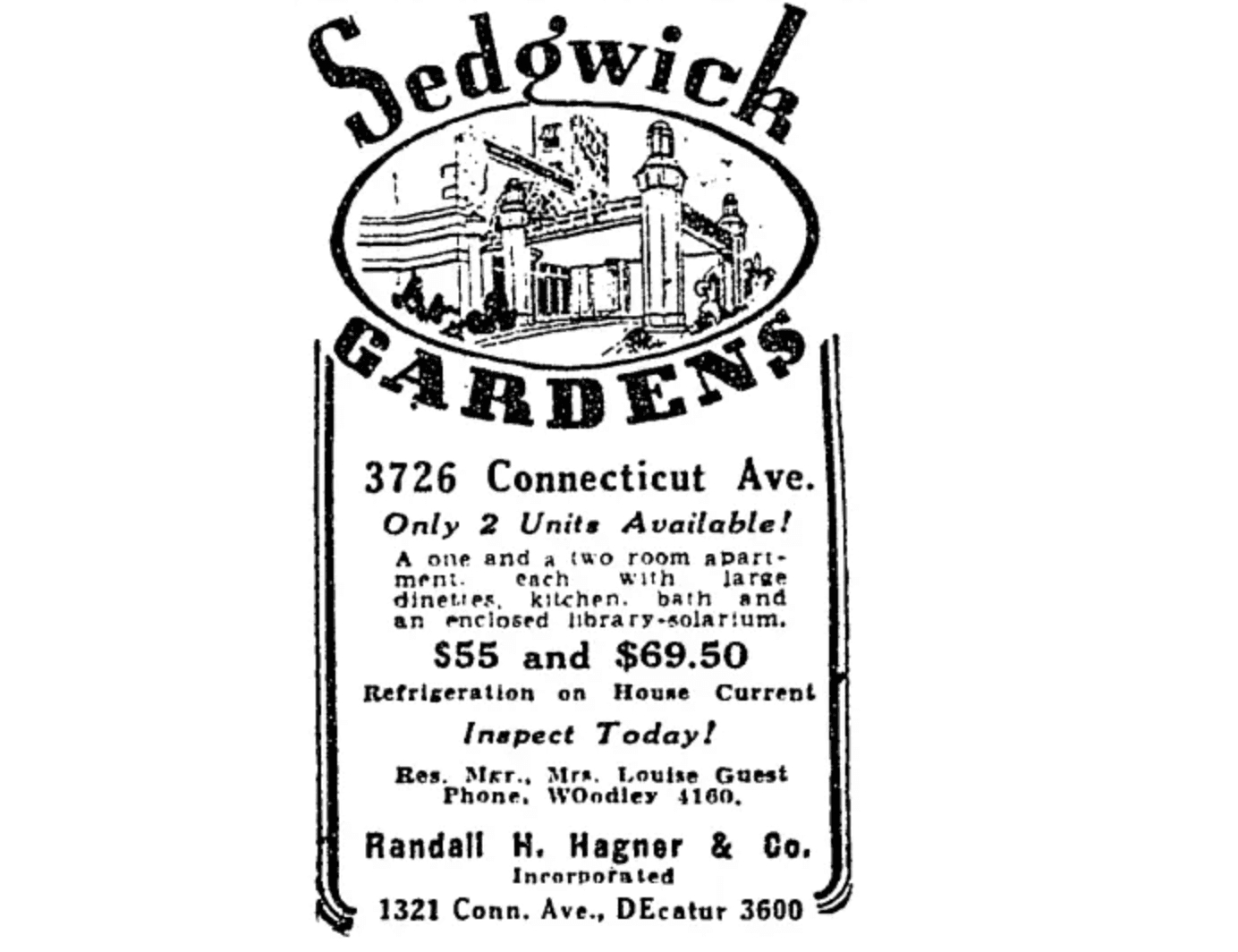 What DC Rent Used to Cost