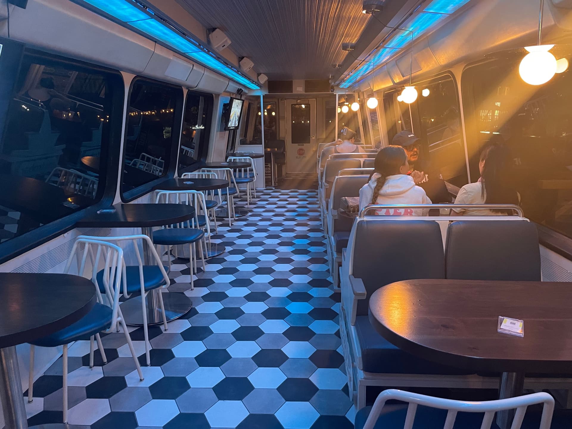 Is it a train? Is it a bar?