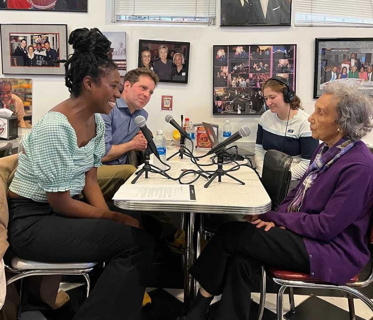 Sitting down at Ben’s for a chat with its founder Virginia Ali.