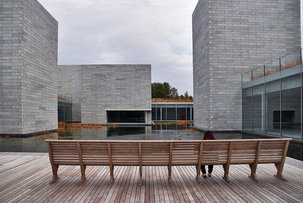 The Glenstone Museum pond.