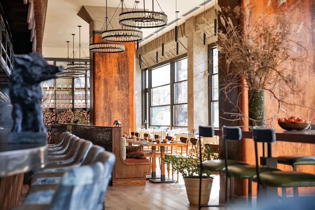 Kinfolk dining room at The Wharf.