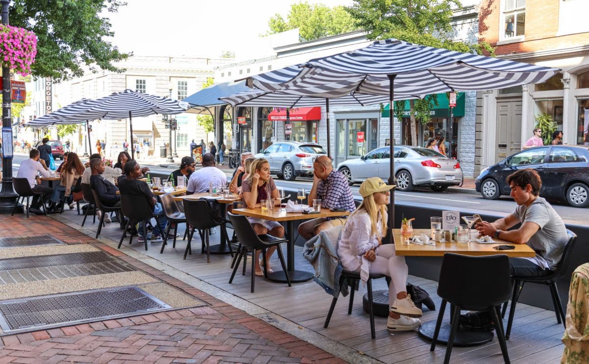 Streateries in Georgetown