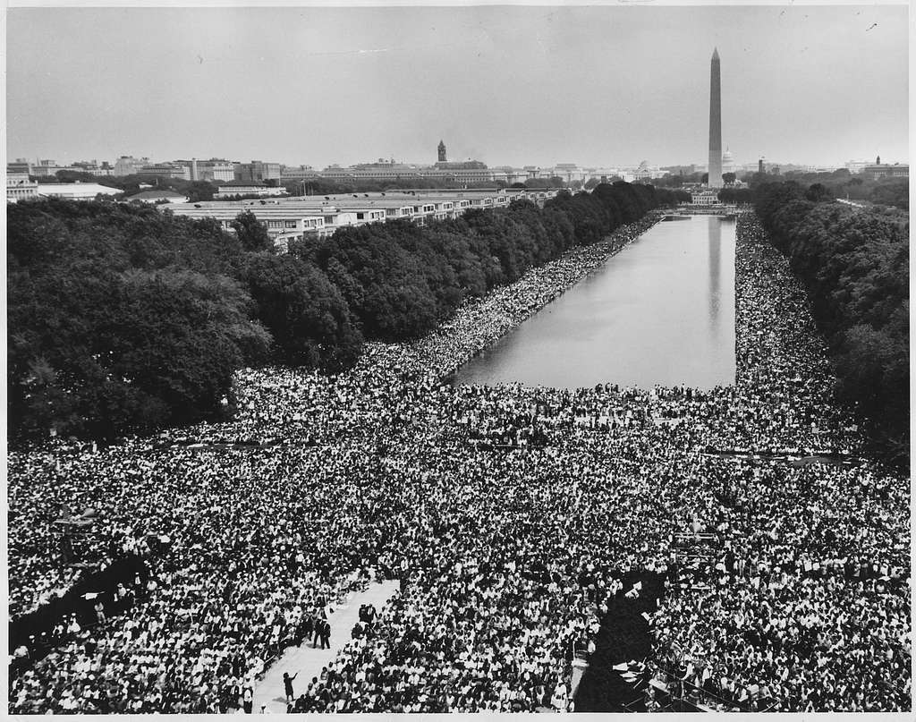 The March on Washington on August 28, 1963.