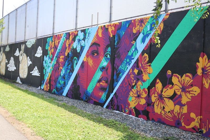 Murals on the MBT