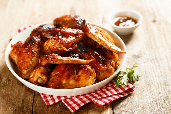 Mambo sauce wings.