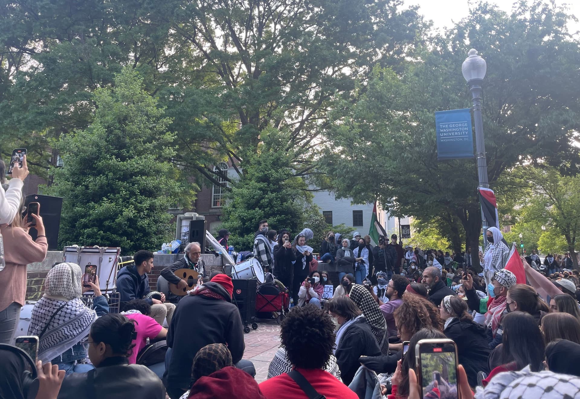Congress Criticizes GW Pro-Palestine Encampment