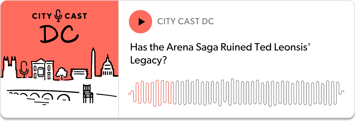 Podcast player: "Has the Arena Saga Ruined Ted Leonsis' Legacy?