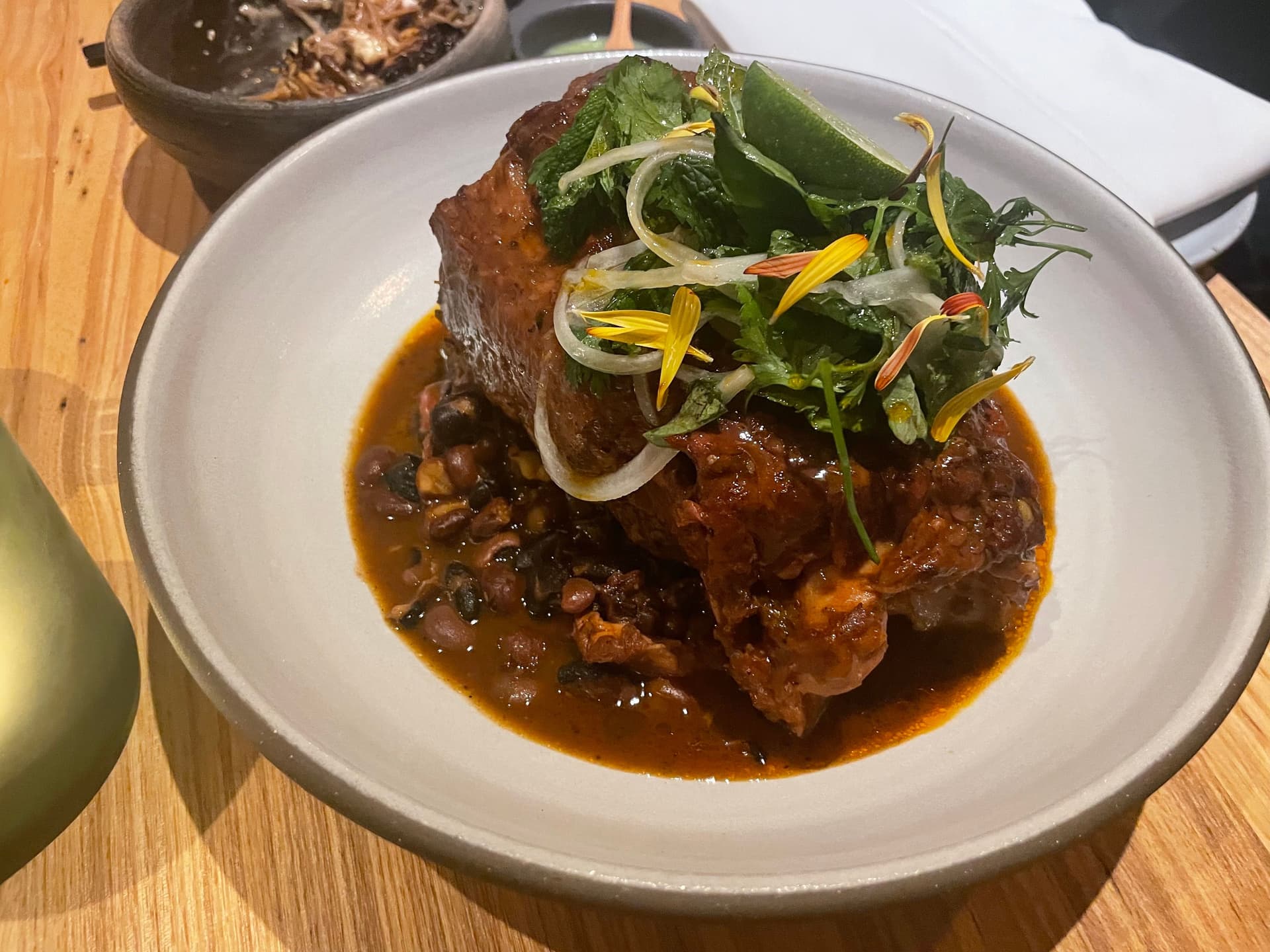 Lamb neck barbacoa from Pascual.