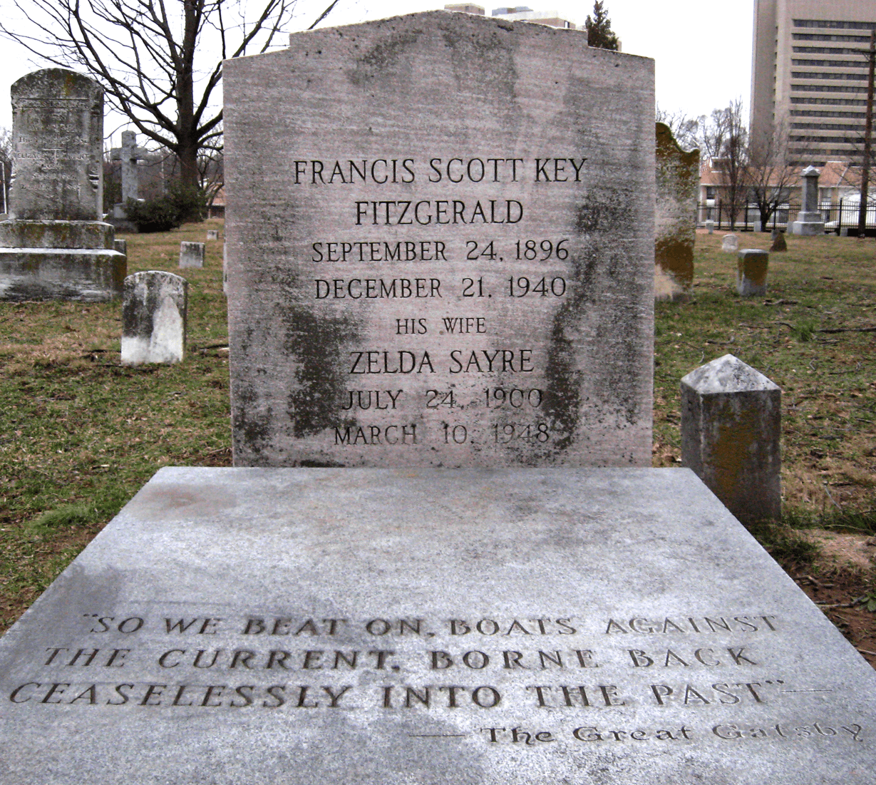 Why ‘The Great Gatsby’ Writer was Buried in Maryland