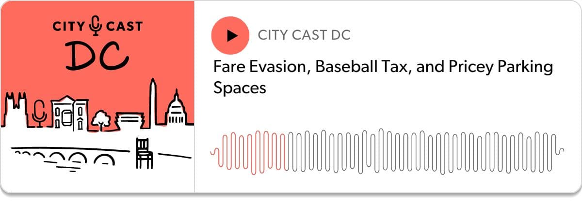 Podcast player: "Fare Evasion, Baseball Tax, and Pricey Parking Spaces"