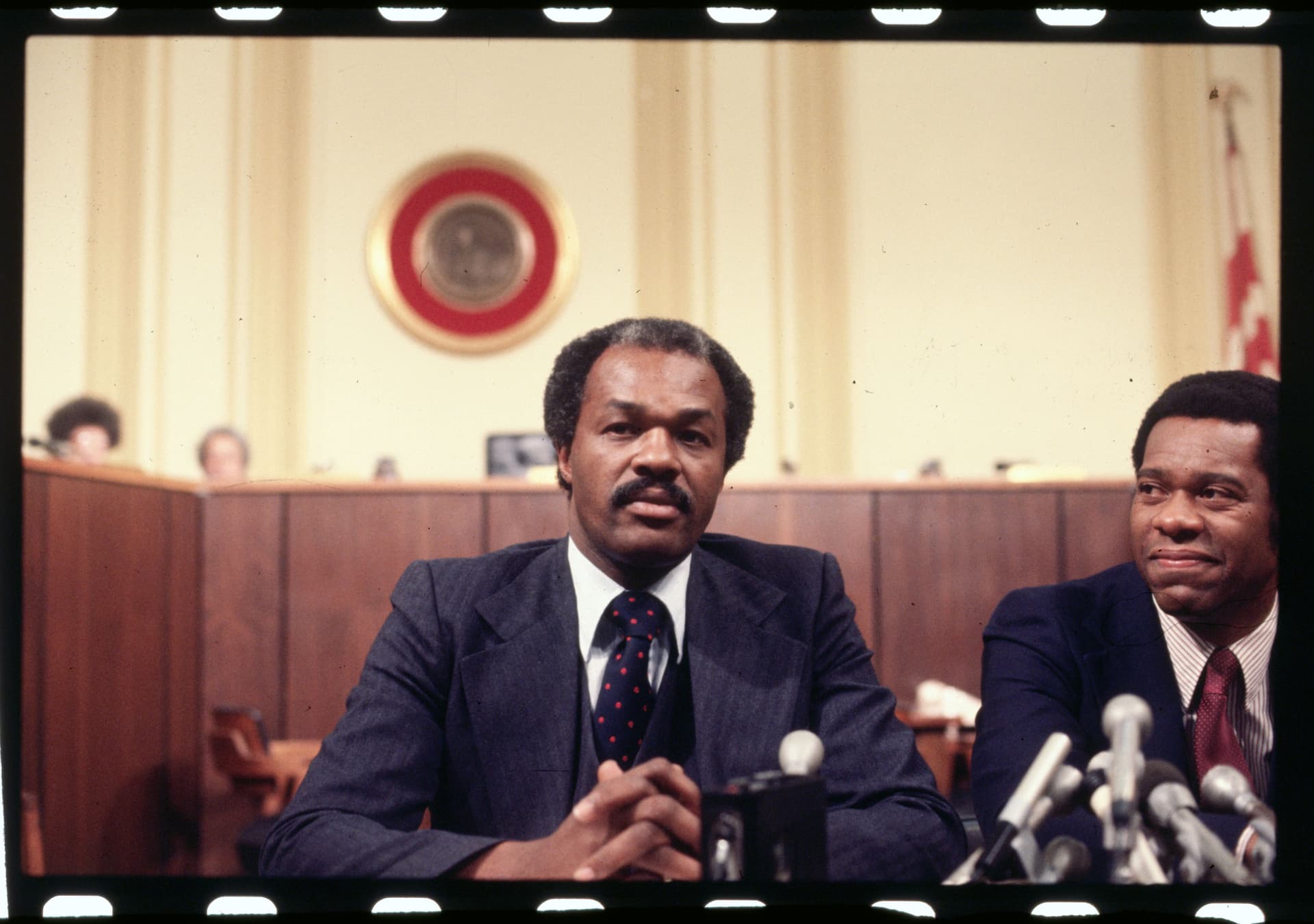 Portrait of Washington DC Mayor Marion Barry