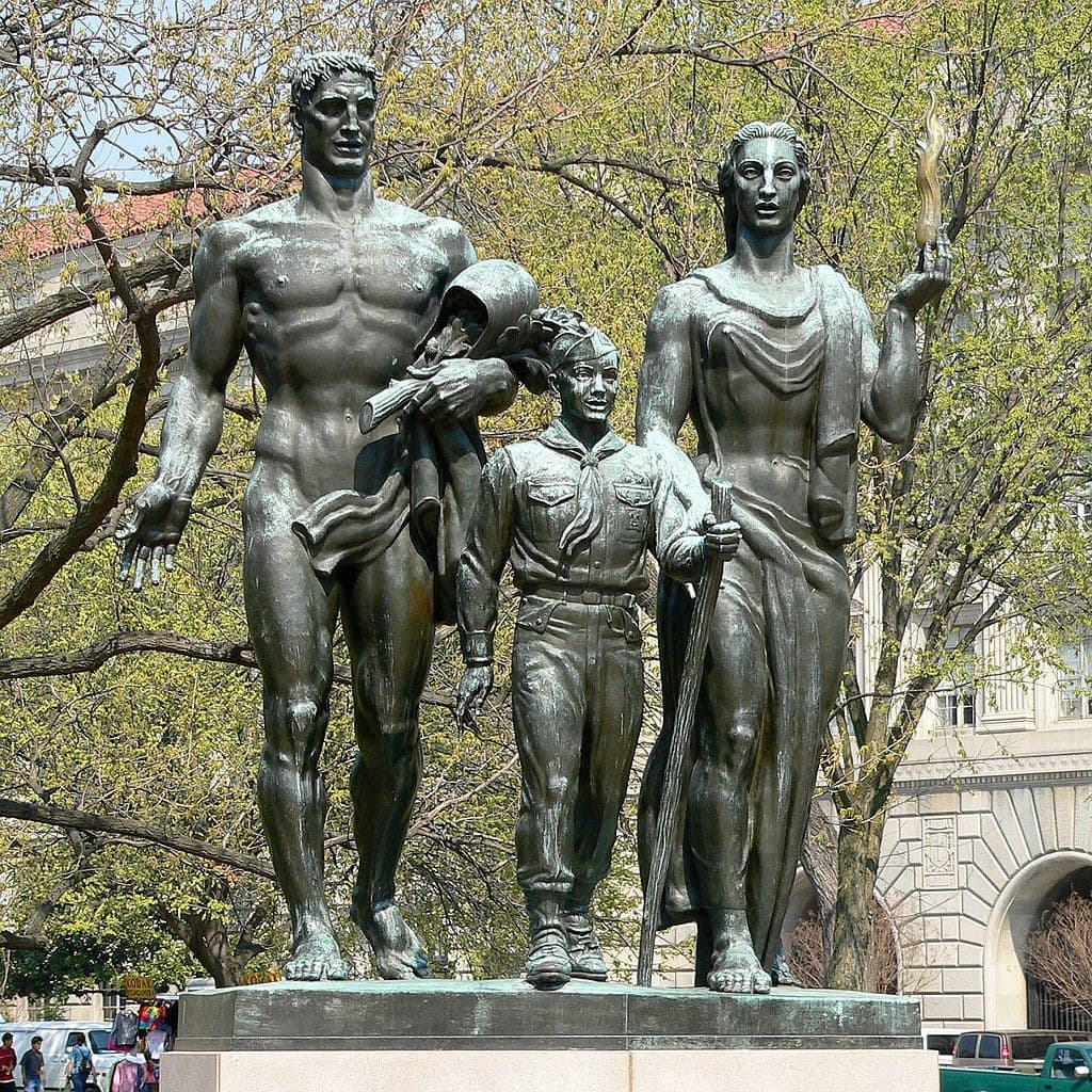 Boy Scout Memorial.