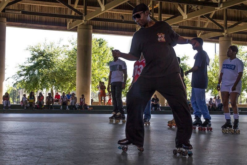 Anacostia Park Skating Pavilion.