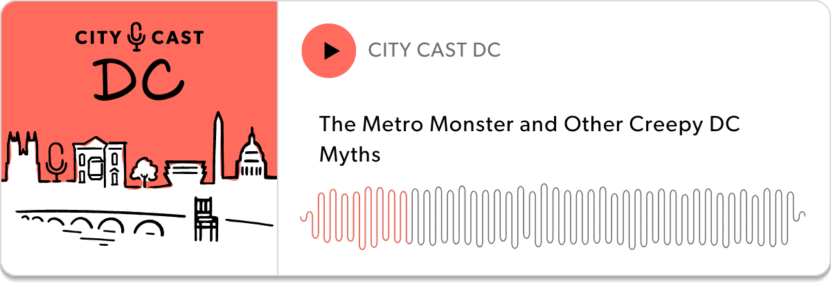 Pod player: The Metro Monster and Other Creepy DC Myths