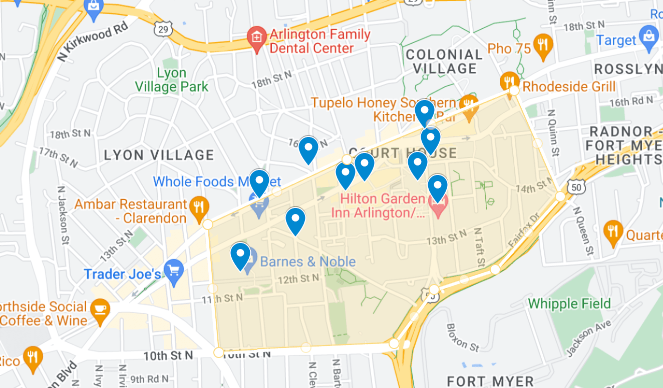 Your guide to the Courthouse neighborhood