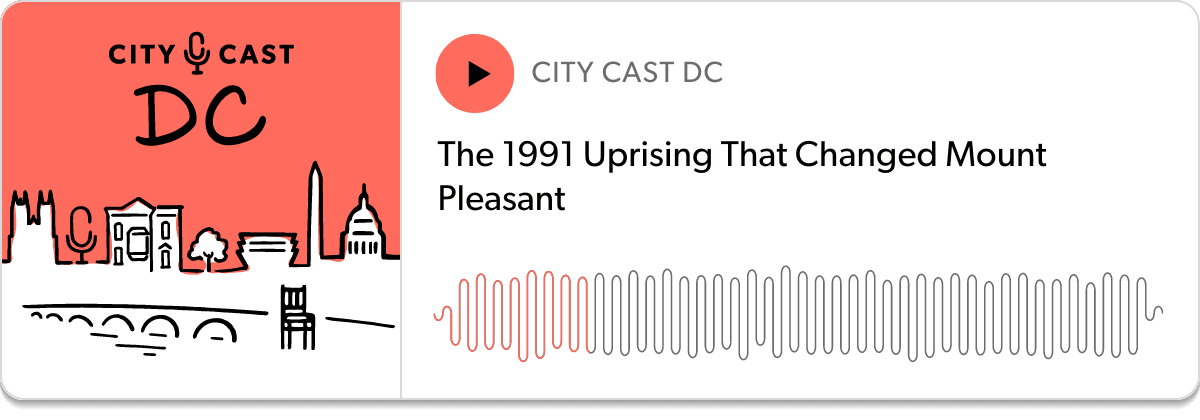 Podcast player: "The 1991 Protests That Changed Mount Pleasant