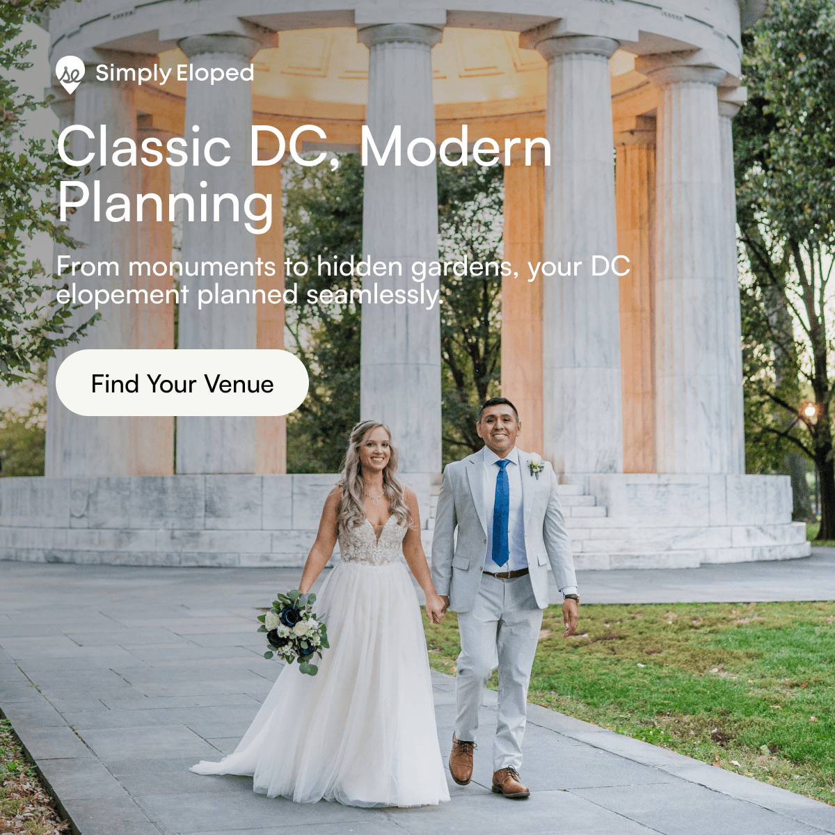 Your Love Story Deserves a Monumental Backdrop